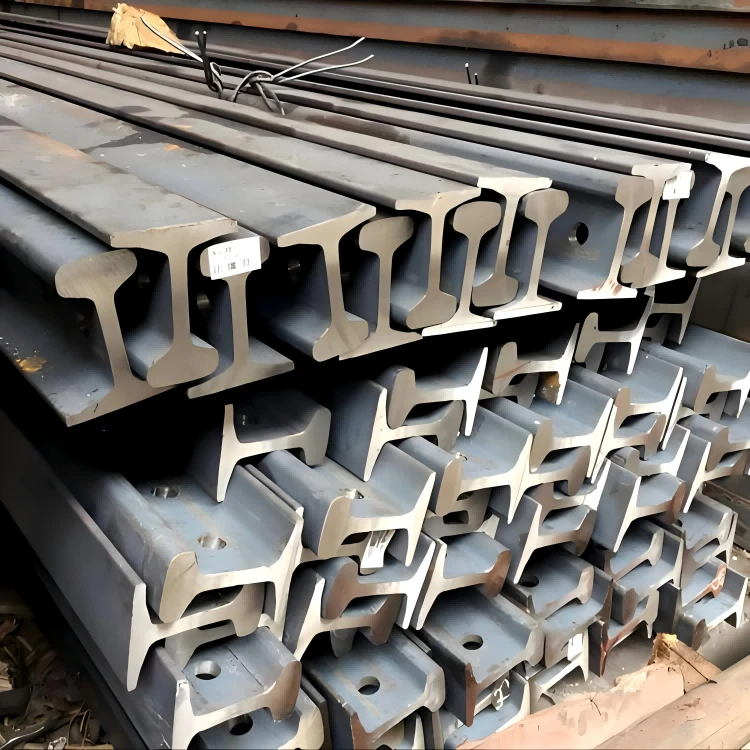 Crane Steel Track Rail 50KG 50Mn Material