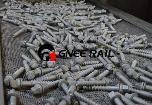 Railway Fastening System Railway Spiral Spike Railway Fastening System Railway Spiral Spike