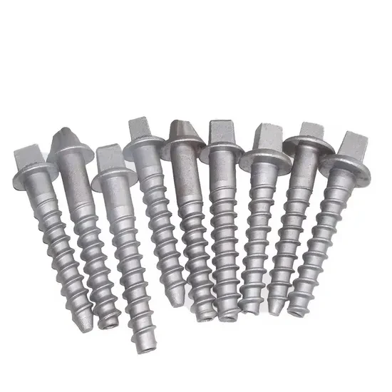 Ss35 Rail Sleeper Screw Spike Ss35 Rail Sleeper Screw Spike